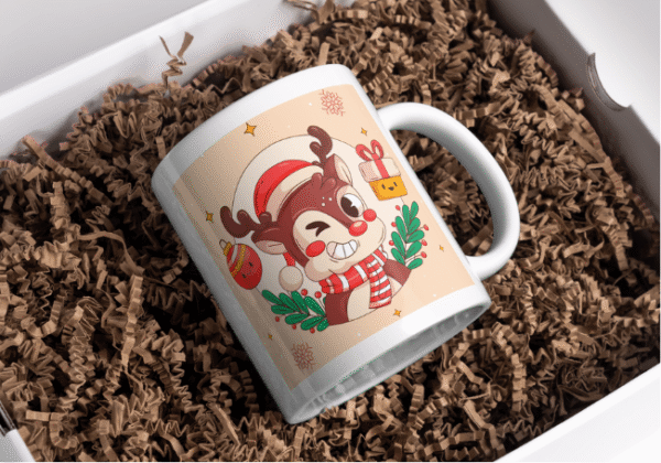 TAZA RENO NAVIDAD
