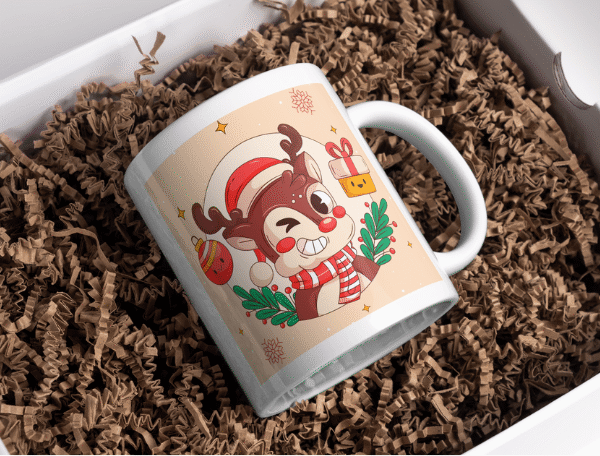 TAZA RENO NAVIDAD