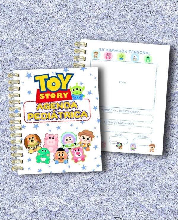 Agenda pediátrica Toy Story