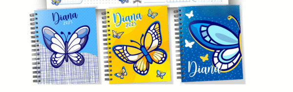 Libreta Mariposas